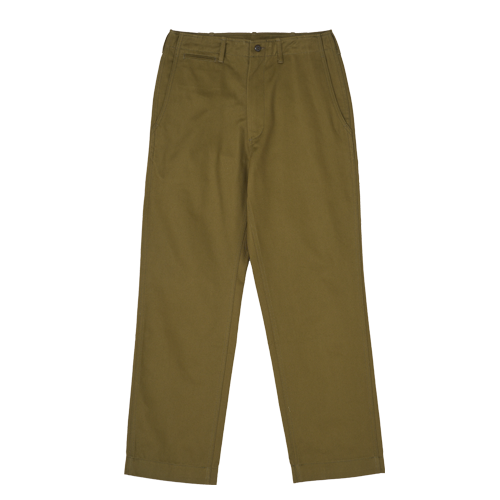 [SEW] Officer Chino Pants (Olive)