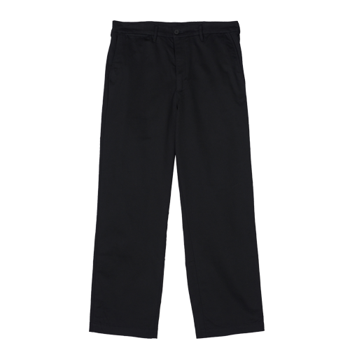 Regular Cotton Pants (Black)