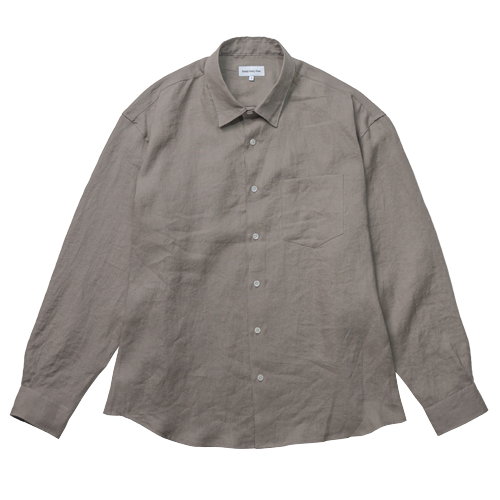 Relaxed Linen Shirts (Taupe)